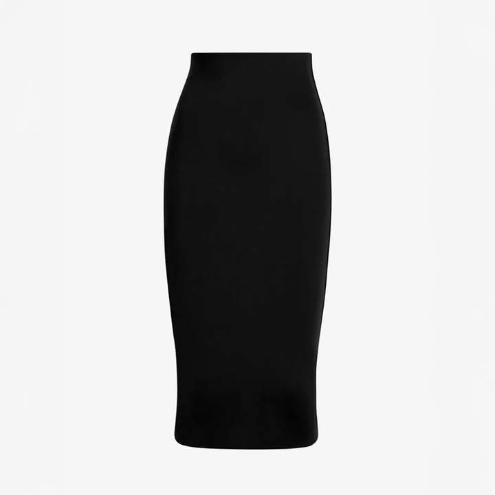 Neoprene CEO Midi Skirt