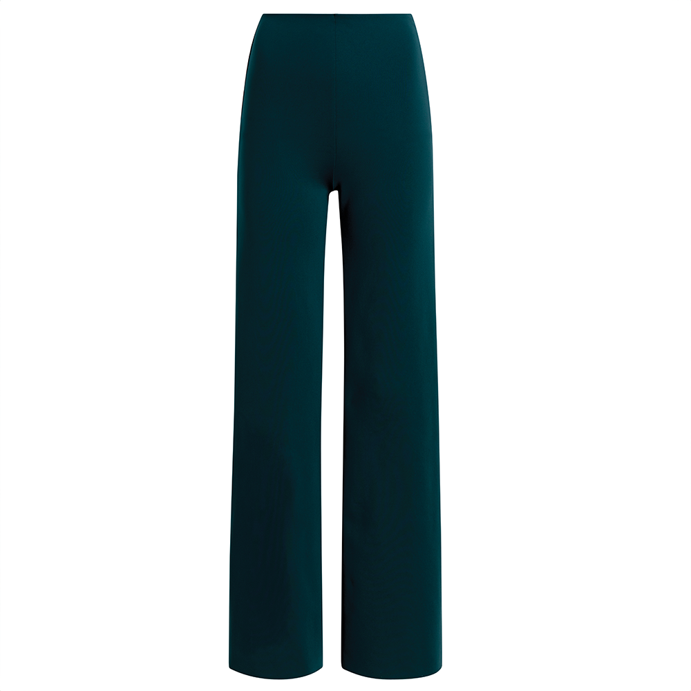 Neoprene Wide Leg Pant Juniper