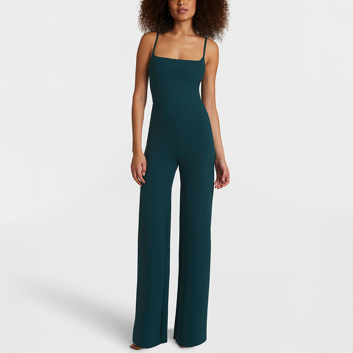 Neoprene Wide Leg Pant Juniper