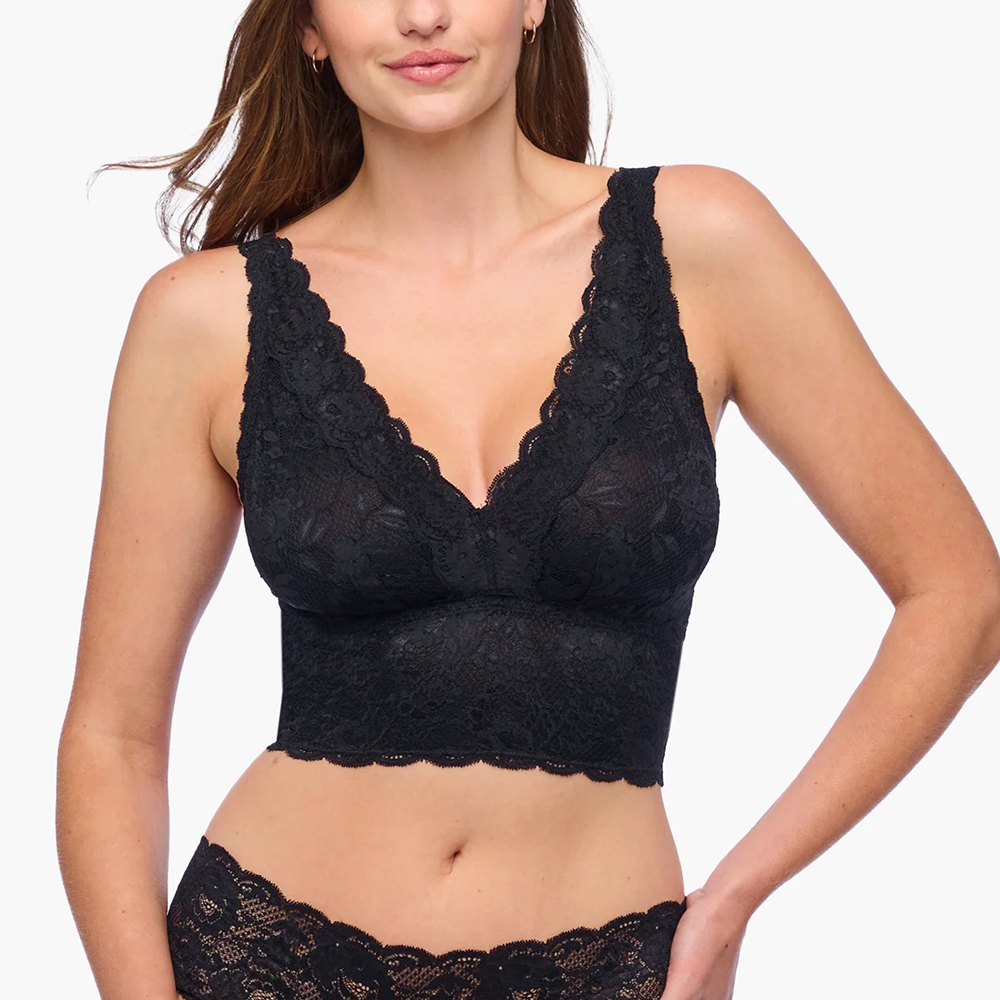 Never Say Never Curvy Plungie Longline