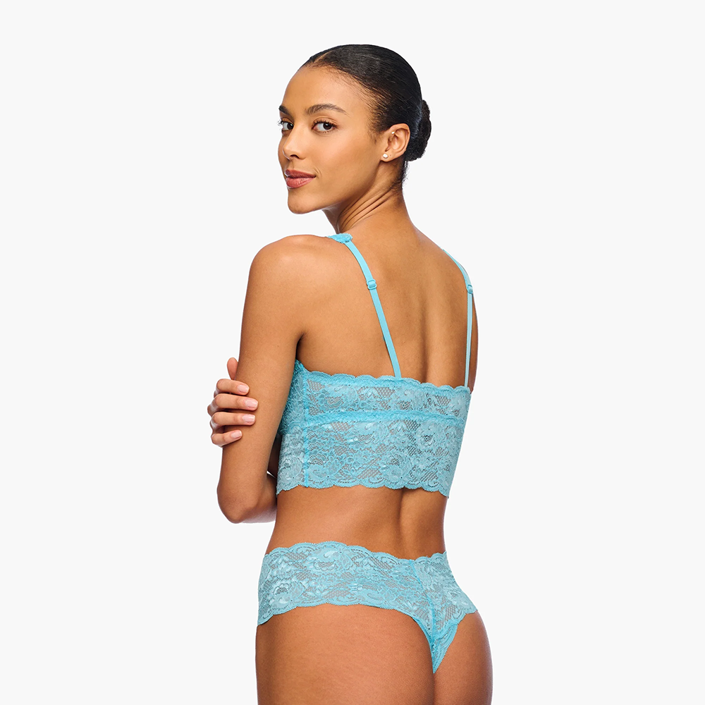 Never Say Never Plungie Longline Bralette