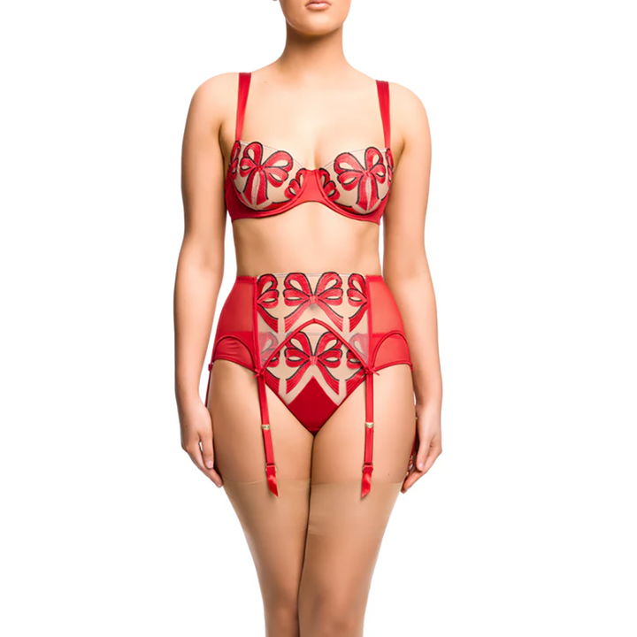 Beau Bait Balconette Underwire Bra Flame