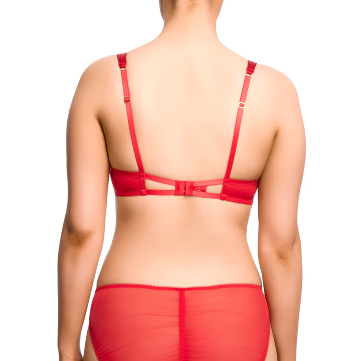 Beau Bait Balconette Underwire Bra Flame