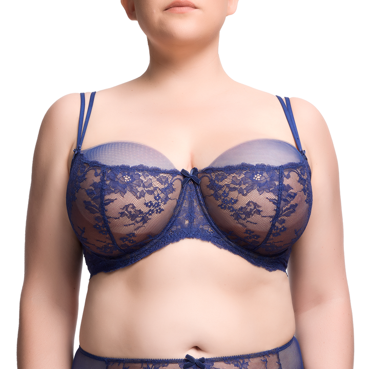Yva Full Figure Bra After Dark