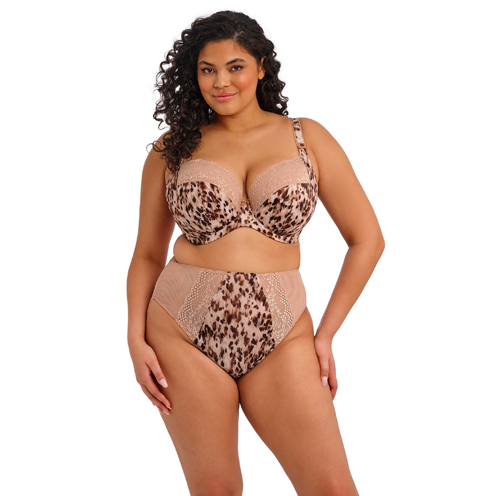 Lucie High Leg Brief Wildcat