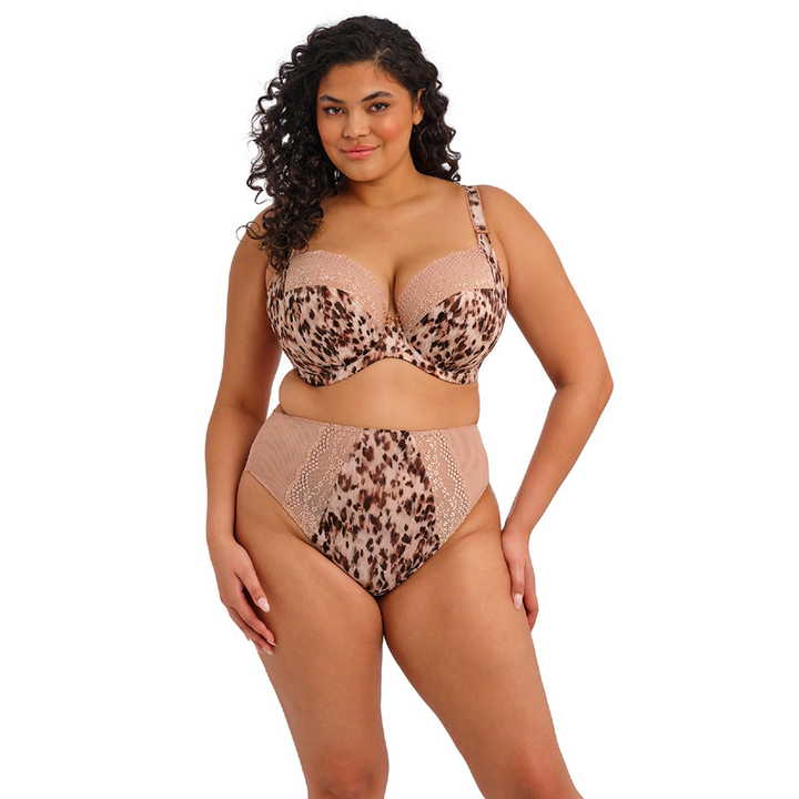 Lucie Underwire Plunge Bra Wildcat