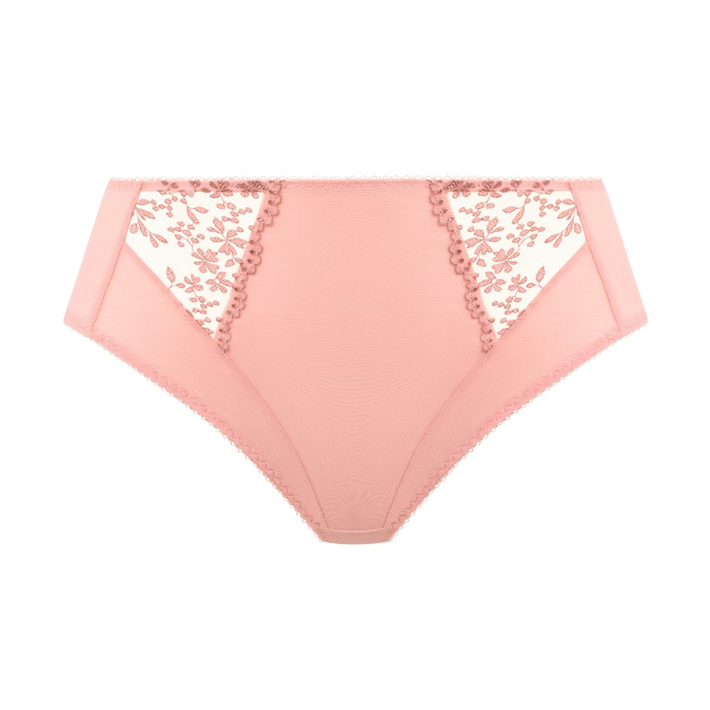 Zarla High Leg Brief Rose Bud