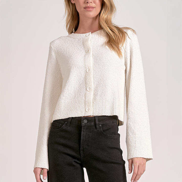 Cozy Creamy Cardigan Off White