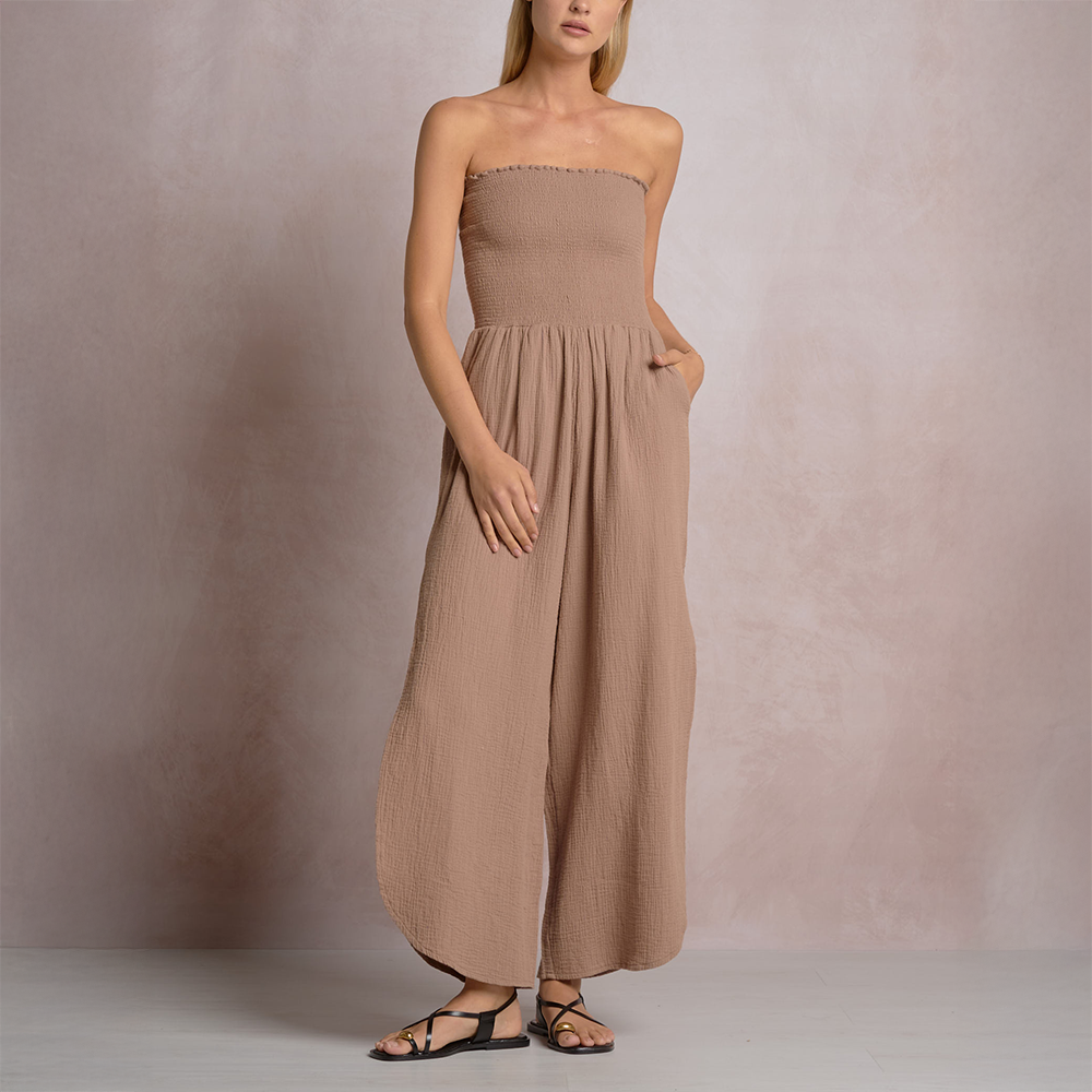 Easy Split Hem Jumpsuit