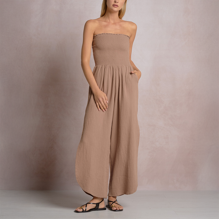 Easy Split Hem Jumpsuit