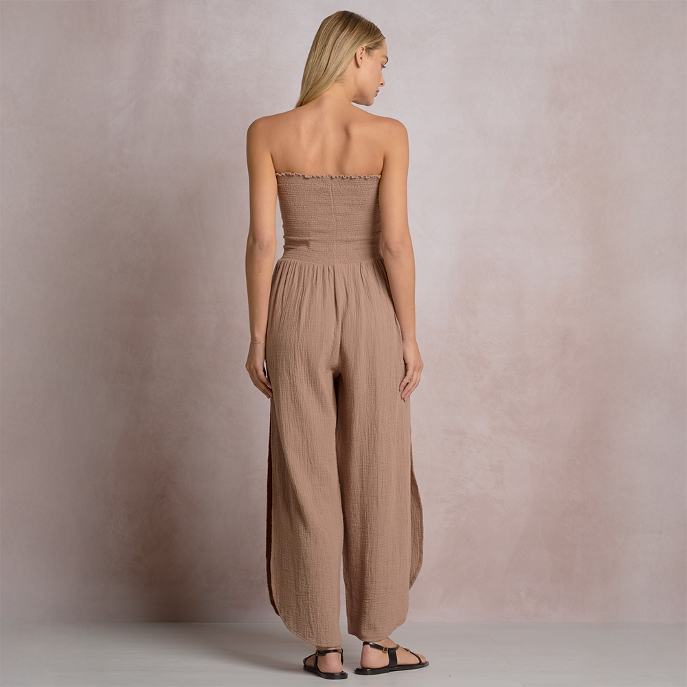 Easy Split Hem Jumpsuit