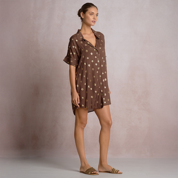 Lazy Day Cover Up Brown