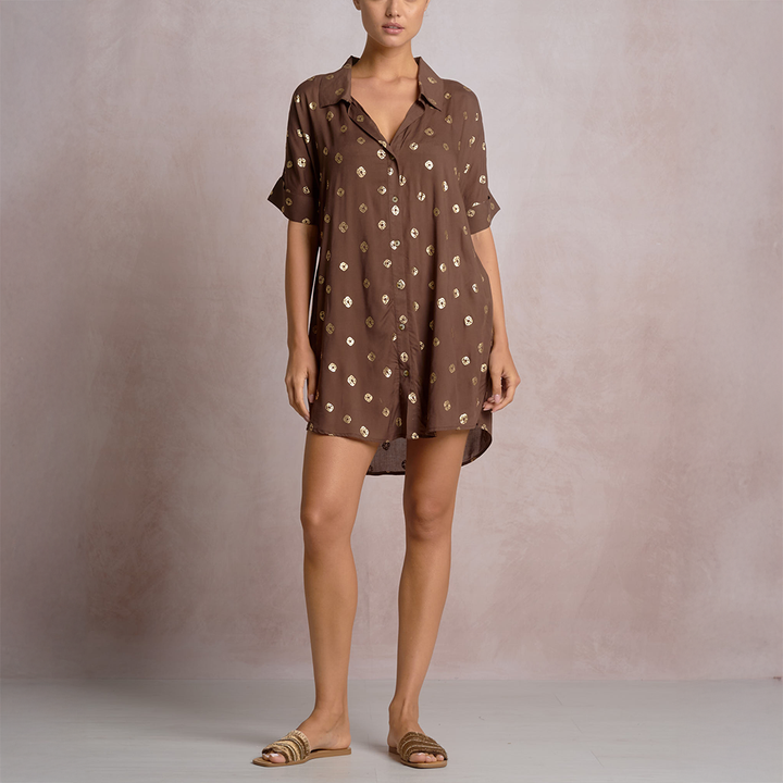 Lazy Day Cover Up Brown