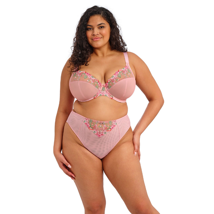 Aerith Underwire Plunge Bra Rose