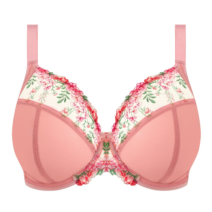 Aerith Underwire Plunge Bra Rose