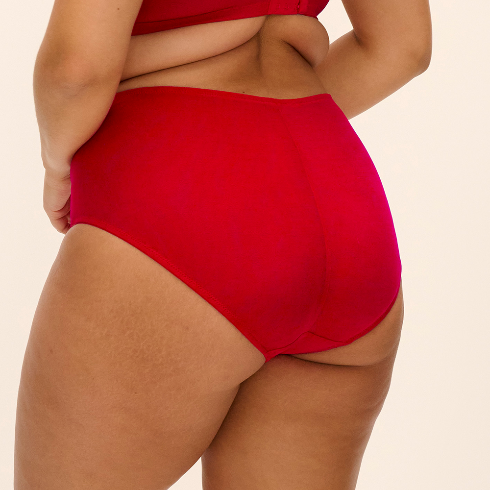 Brianna Full Brief Haute Red EL8085