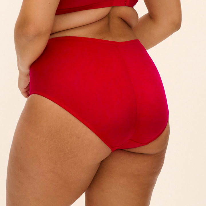 Brianna Full Brief Haute Red EL8085