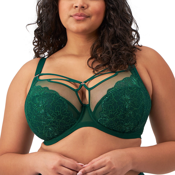 Brianna Underwire Plunge Bra Rainforest