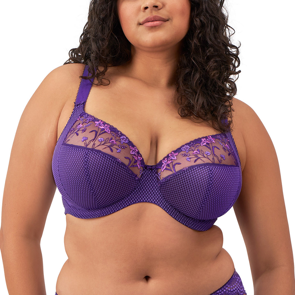 Charley Underwire Plunge Bra Iris