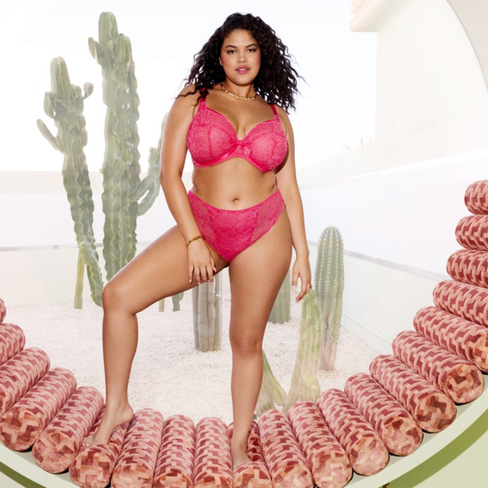 Darcie Azalea Uw Padded Half Cup Bra