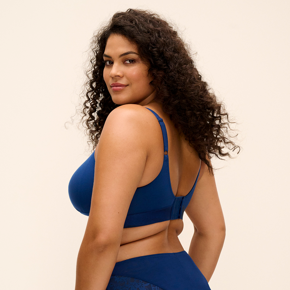 Downtime Bralette French Navy El301417