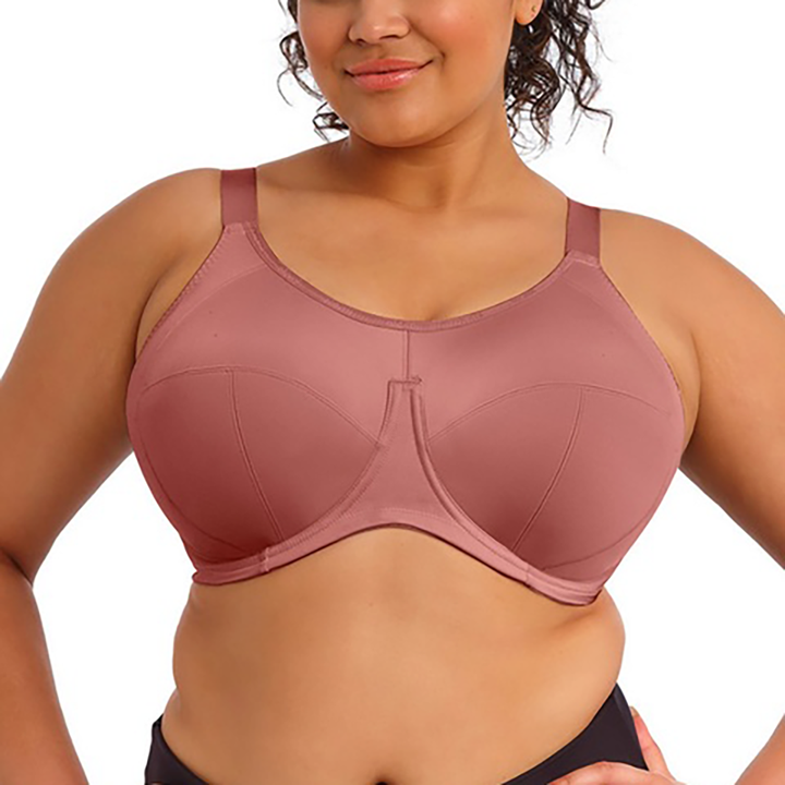 Energised Underwire Sports Bra Rosewood