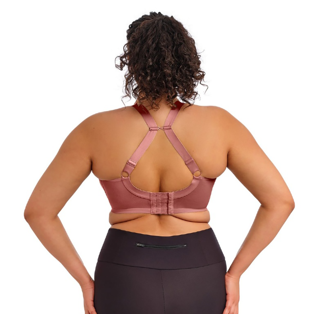 Energised Underwire Sports Bra Rosewood