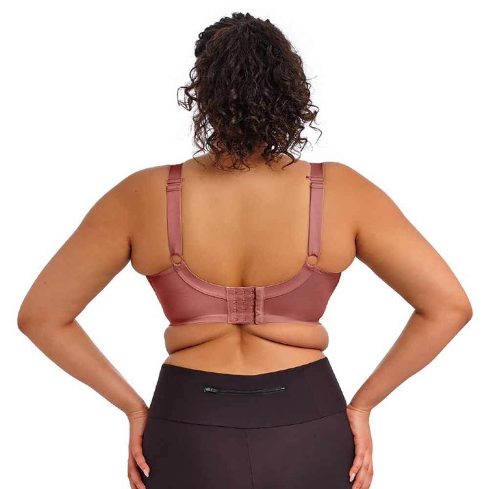 Energised Underwire Sports Bra Rosewood