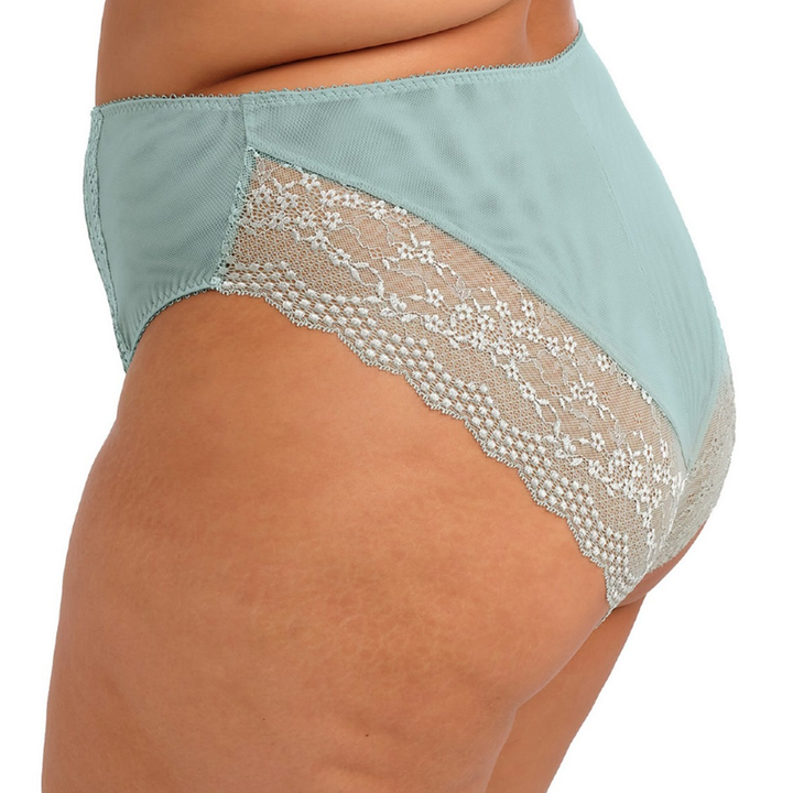 Lucie High Leg Brief Mist