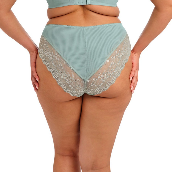 Lucie High Leg Brief Mist