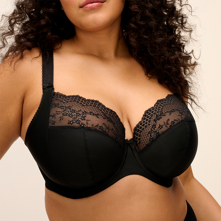 Lucie Stretch Plunge Bra Jet El4490