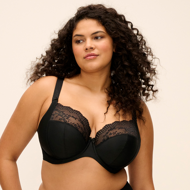 Lucie Stretch Plunge Bra Jet El4490