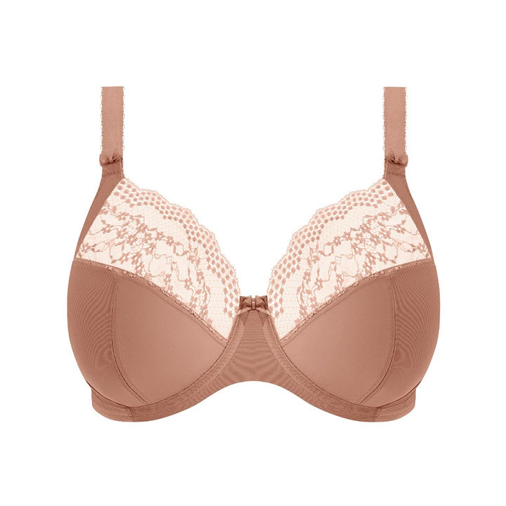 Lucie Underwire Plunge Bra Mocha