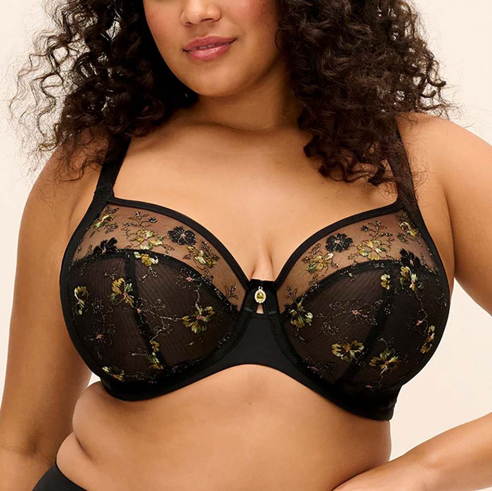 Lyriana Underwire Bra Jet EL303705