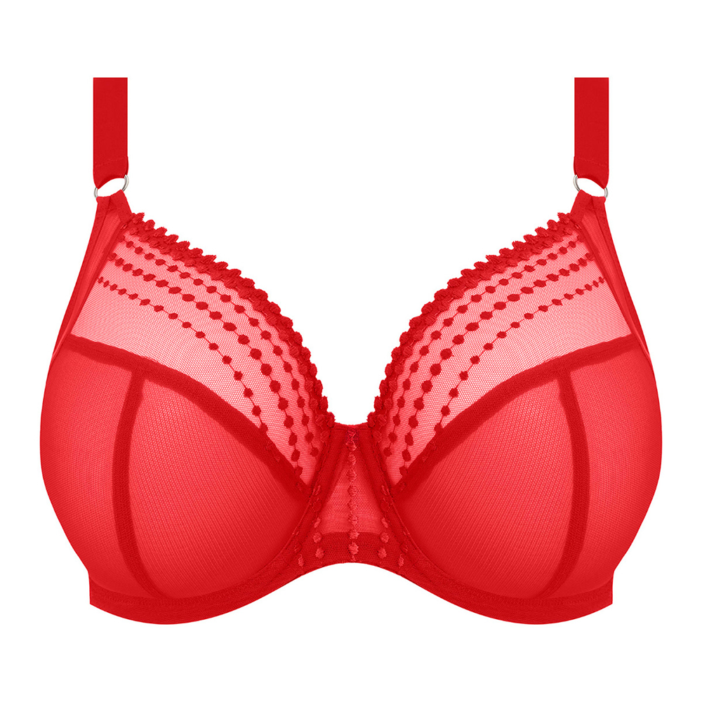 Matilda Underwire Plunge Bra Haute Red