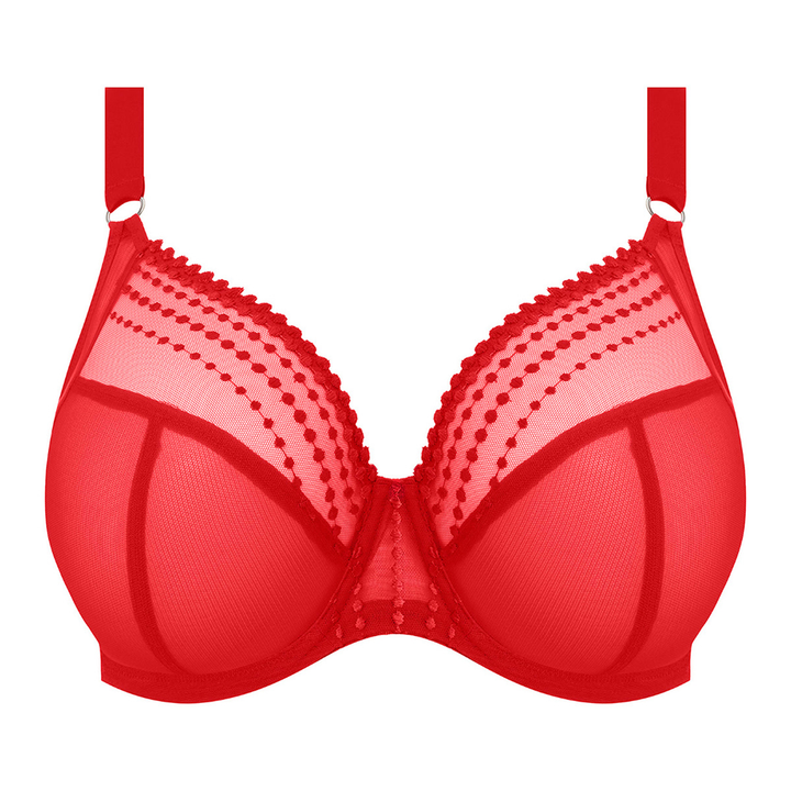 Matilda Underwire Plunge Bra Haute Red