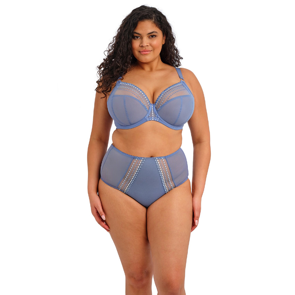 Matilda Underwire Plunge Bra Lunar Blue