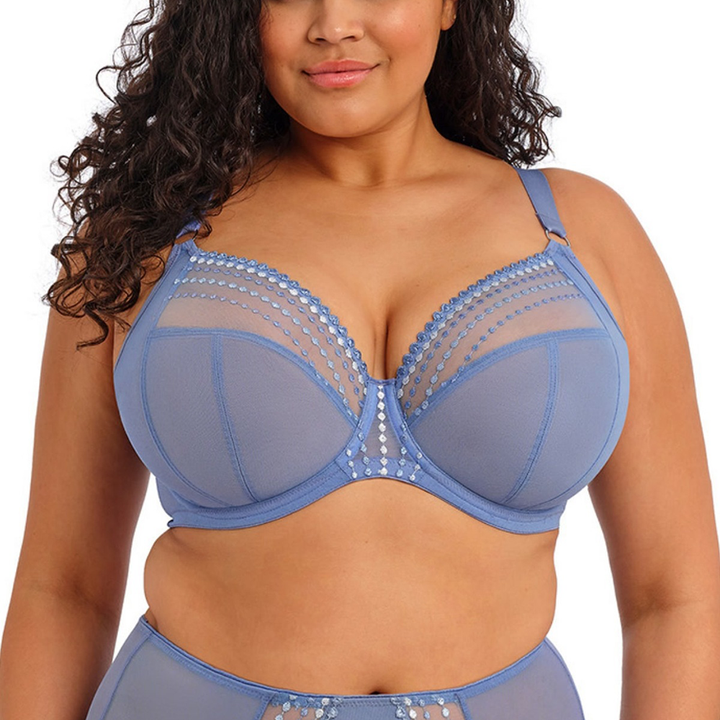 Matilda Underwire Plunge Bra Lunar Blue