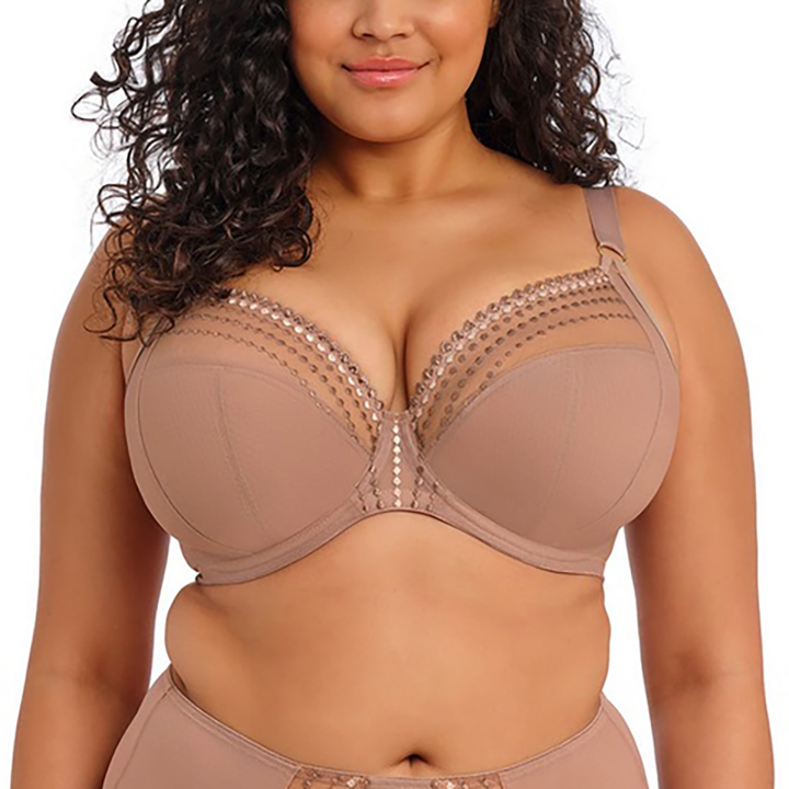 Matilda Underwire Plunge Bra Praline