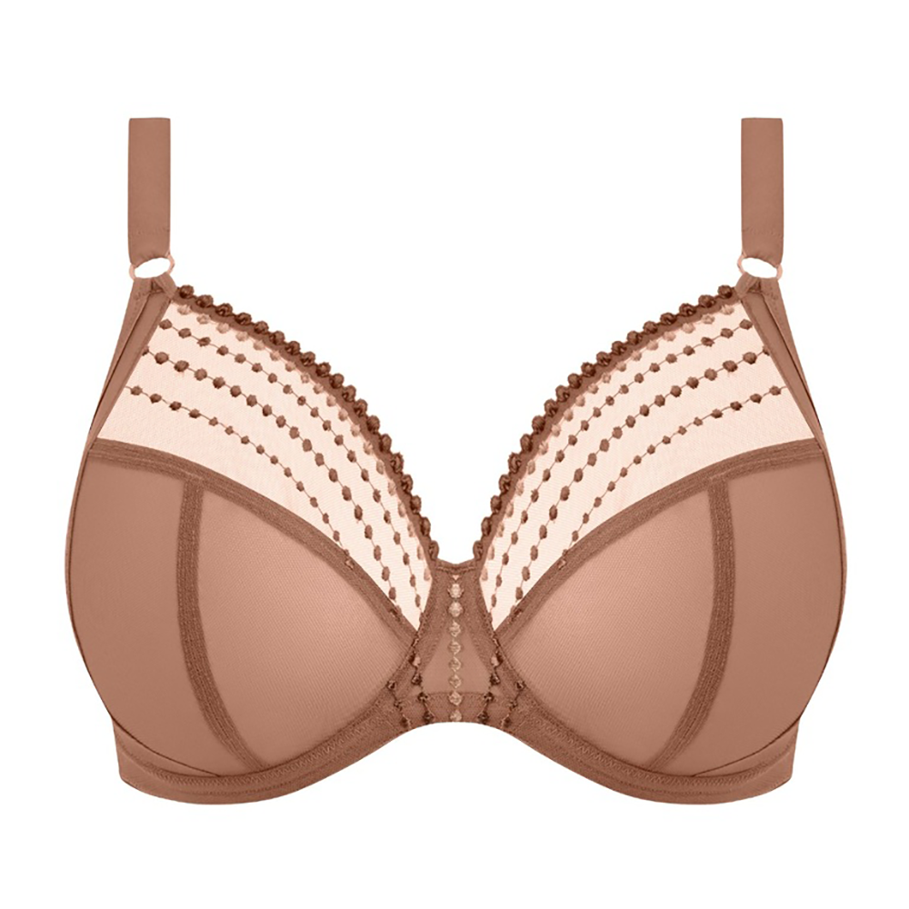 Matilda Underwire Plunge Bra Praline