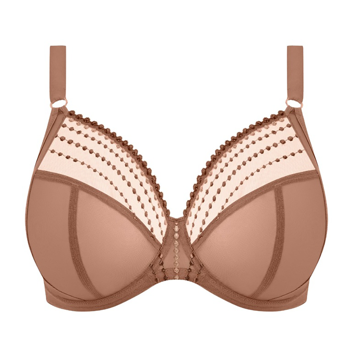 Matilda Underwire Plunge Bra Praline