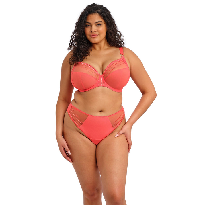 Matilda Underwire Plunge Bra Sunset