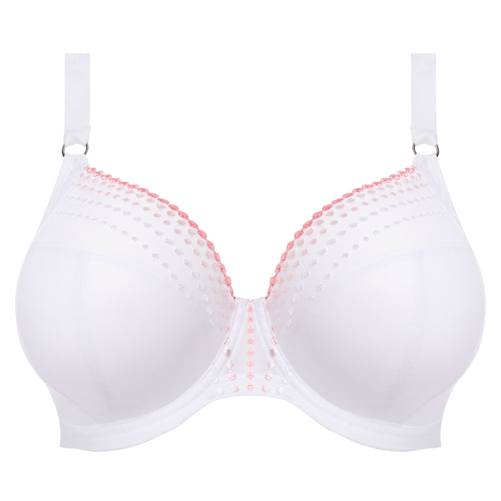 Matilda Underwire Plunge Bra White