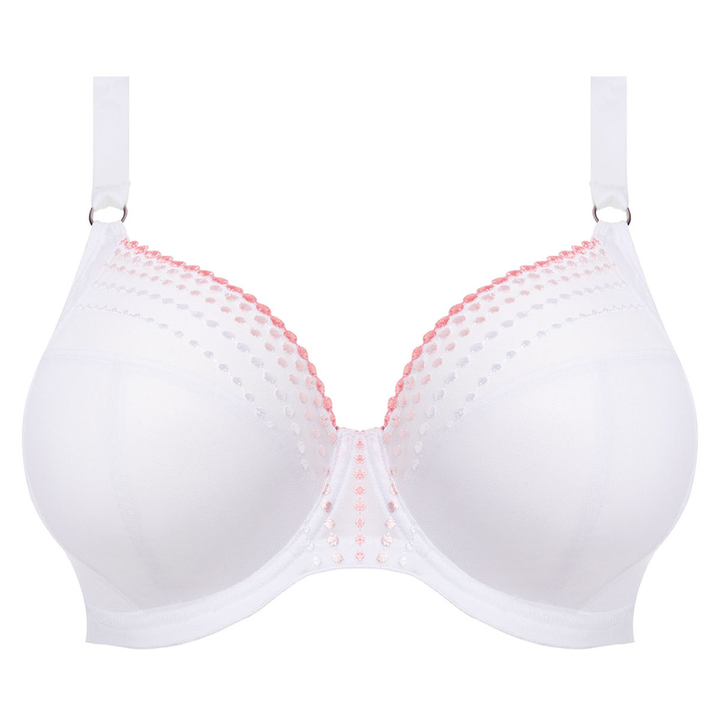 Matilda Underwire Plunge Bra White