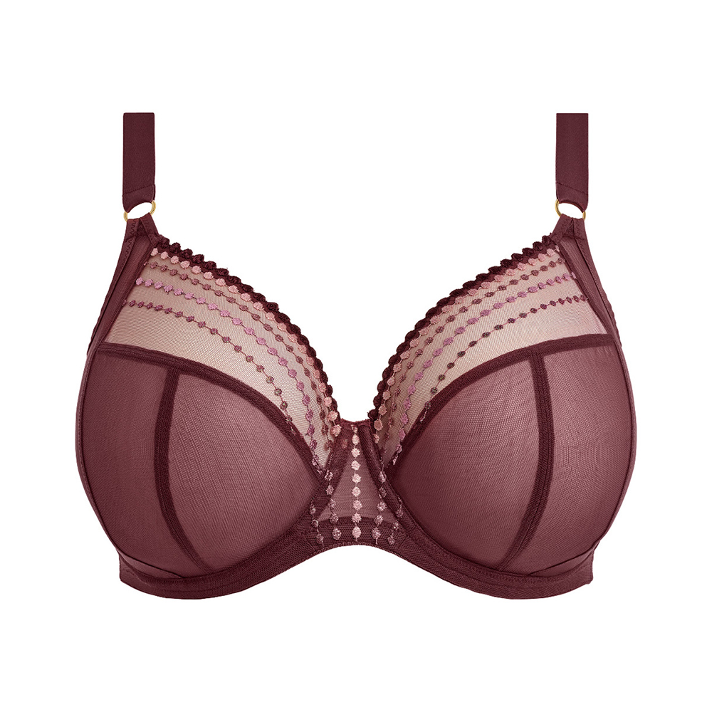 Matilda Underwire Plunge Bra Sugarplum