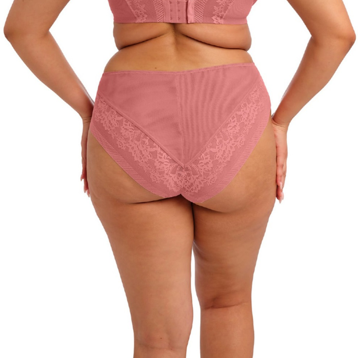 Nerina High Leg Brief Dusty Rose