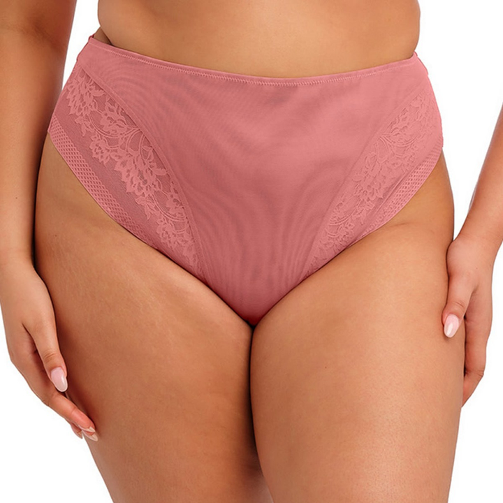 Nerina High Leg Brief Dusty Rose