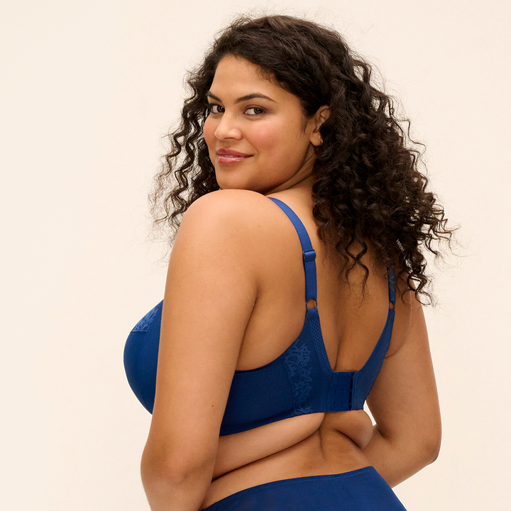 Nerina Stretch Plunge Bra French Navy El302734