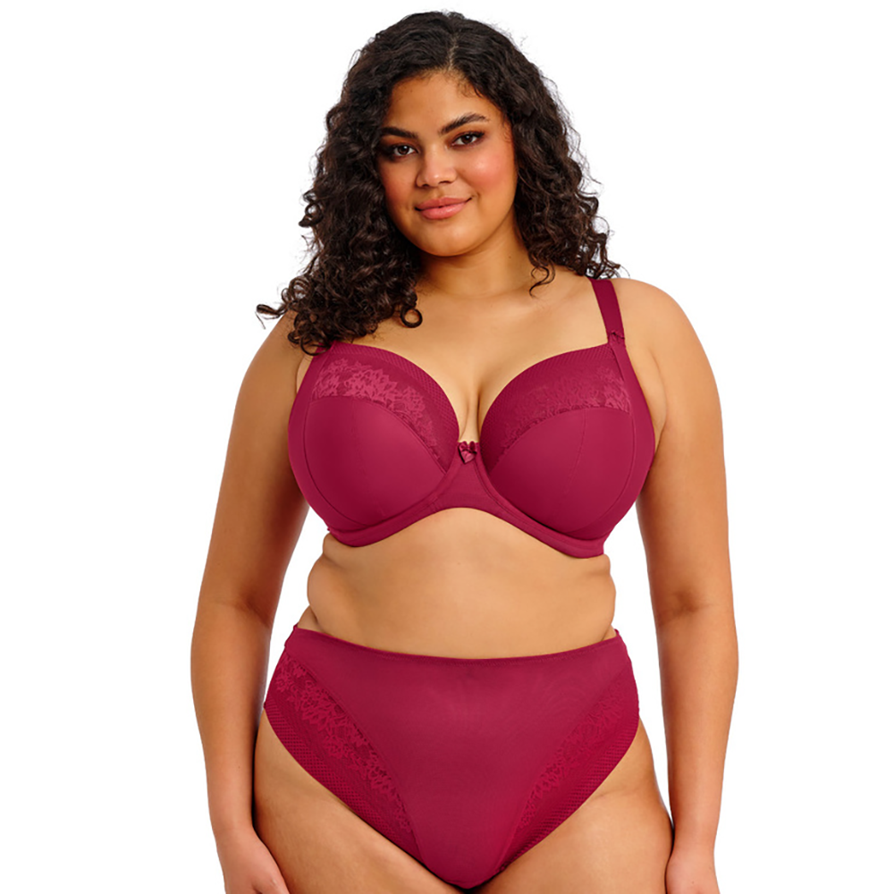 Nerina Underwire Plunge Bra Rouge