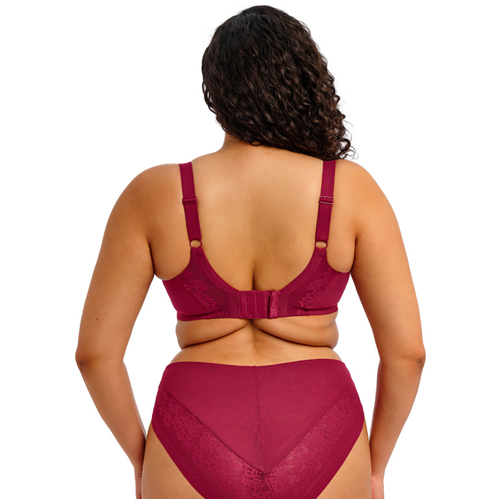 Nerina Underwire Plunge Bra Rouge